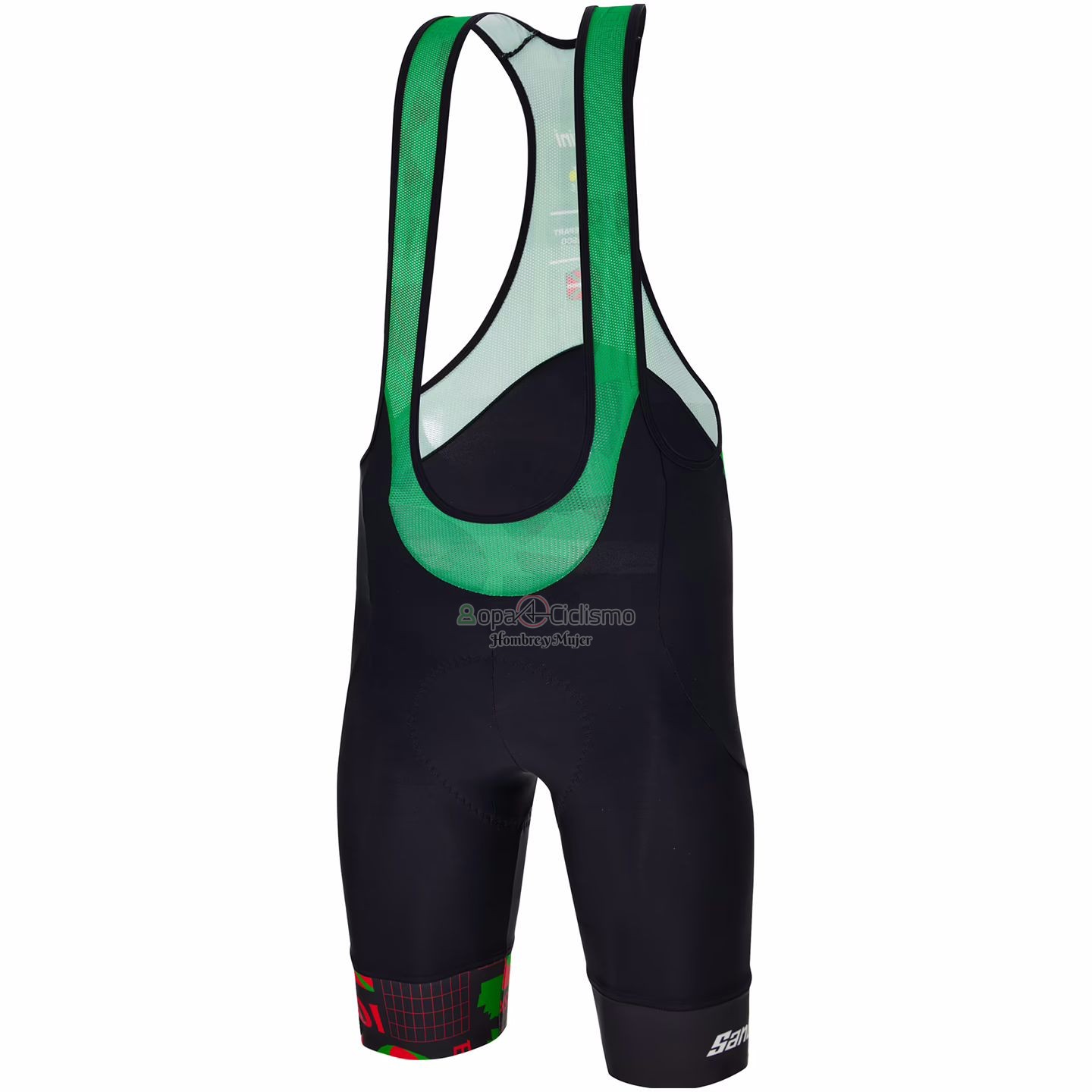 Tour DE Francia Ropa Ciclismo Culotte Corto 2023 Hombre Mangas Cortas Rojo Blanco